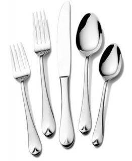 Gourmet Basics by Mikasa Flatware, Chloe 50 Piece Set   Flatware & Silverware   Dining & Entertaining