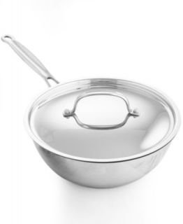 Cuisinart Chefs Classic Stainless Steel 3 Qt. Covered Cook and Pour Saucepan   Cookware   Kitchen