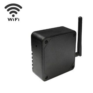 WiFi Spy Camera with Recording & Remote Internet Access; Black Box Style with Flushed Pinhole Lens  Hidden Camera  Camera & Photo