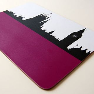 london table mat by the art rooms