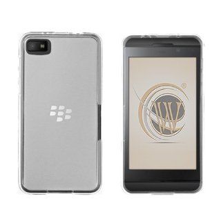 Frosted Clear TPU Protector Case for Blackberry Z10 Cell Phones & Accessories