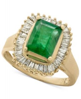 EFFY Jewelry Emerald and Diamond Jewelry Ensemble in 14k Gold   Jewelry & Watches
