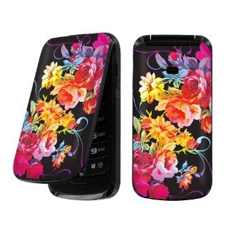 Samsung a157 Prepaid GoPhone SGH A157 ( AT&T ) Decal Vinyl Skin Rainbow Rose   By SkinGuardz Cell Phones & Accessories