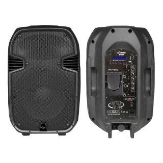 PylePro PPHP157AI 15 Inch 1400 Watt Portable Powered 2 Way Full Range PA Speaker with Built in iPod Dock USB SD and Remote control Musical Instruments