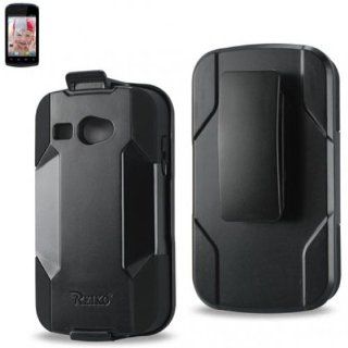 Reiko SLCPC09 KYOC5170BK Silicone Case/Protector Cover for Kyocera Hydro C5170   Retail Packaging   Black Cell Phones & Accessories