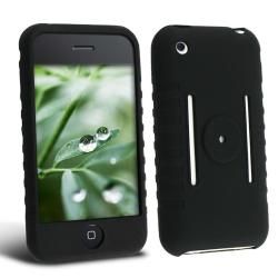 Silicone Case/ Screen Protector for Apple iPhone 1st Generation Eforcity Cases & Holders