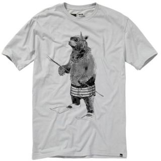 Quiksilver Island Bear T Shirt Alloy 2014