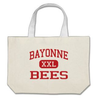 Bayonne   Bees   High School   Bayonne New Jersey Canvas Bag