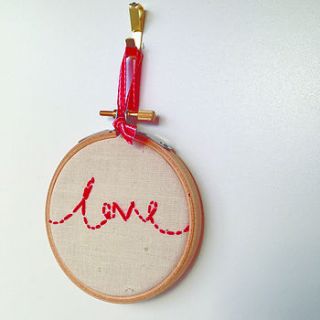 love hoop decoration by studio thirty two