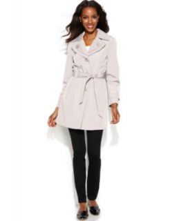 London Fog Coat, Trench Double Breasted Belted Lightweight   Coats   Women