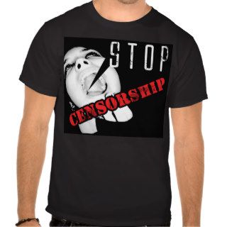 Stop Censorship Tee Shirt