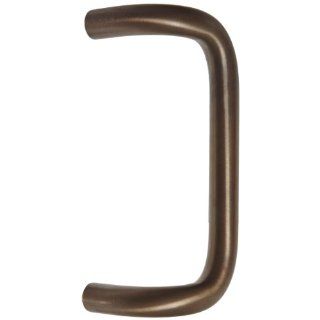 Rockwood BF157ABTB16.10B Bronze 90 Offset Door Pull, 1" Diameter x 9" CTC, Type 16 Back To Back Mounting for 1 3/4" Door, Black Oxidized Bronze Oil Rubbed Finish Hardware Handles And Pulls