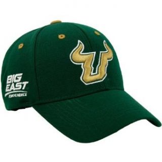 NCAA Top of the World South Florida Bulls Green Triple Conference Adjustable Hat Clothing