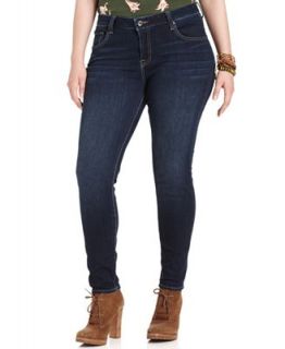 Lucky Brand Plus Size Ginger Skinny Jeans, Grissom Wash   Jeans   Plus Sizes