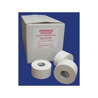 AH155 Tape Ath Cotton/Poly 1.5" 15yd 32/Case Part# AH155 by Arrowhead Athletics Qty of 1 Case