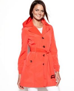 London Fog All Weather Hooded Trench Coat   Coats   Women
