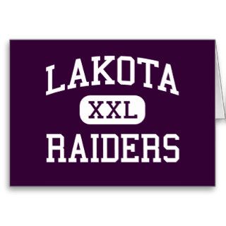 Lakota   Raiders   Junior   Amsden Ohio Greeting Card