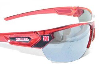 Nebraska Cornhuskers NU Red Transparent Sunglasses S12RD  Sports Fan Sunglasses  Sports & Outdoors