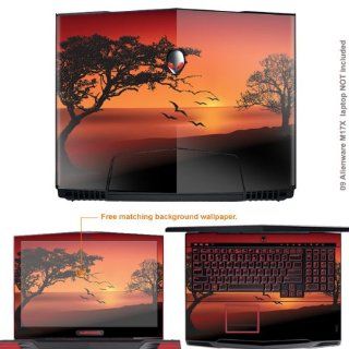Protective Decal Skin Sticker for Alienware M17X with 17.3in Screen (view IDENTIFY image for correct model) case cover 09 M17X 151 Computers & Accessories