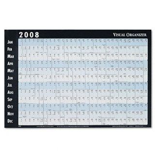 AAGA151   Write On/Wipe Off Horizontal Linear Dated Visual Project Wall Organizer Electronics