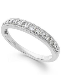 Diamond Ring, 14k White Gold Diamond (1/4 ct. t.w.)   Rings   Jewelry & Watches