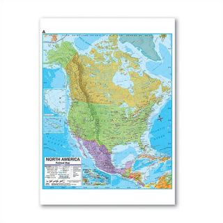 Universal Map Advanced Political Deskpad   North America