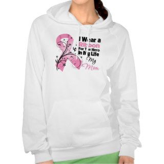Mom Hero in My Life Breast Cancer Tees