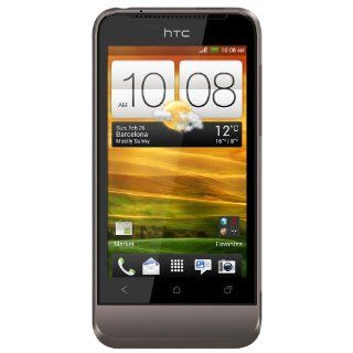 HTC T320e grey One V Unlocked Android Smartphone with Beats Audio, 5MP Camera, Bluetooth, Wi Fi, 4GB Memory and HD Video   No Warranty   Grey Cell Phones & Accessories