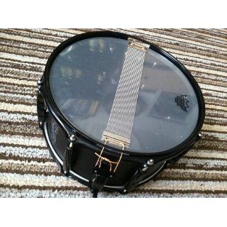 Pearl JJ1365 Joey Jordison Signature Snare Drum, Steel, Black Lacquer Musical Instruments