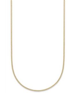 Giani Bernini 24k Gold over Sterling Silver Necklaces, 18 24 Box Chain   Necklaces   Jewelry & Watches