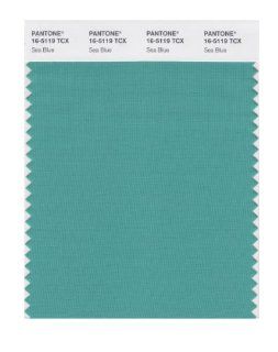 PANTONE SMART 16 5119X Color Swatch Card, Sea Blue   Wall Decor Stickers  