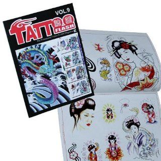Professional Tao Picture Tattoo Supplies Reference sketch Book design Flash Magzine Collection 40 pages VOL.9# TB 144 9 Health & Personal Care