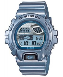 G Shock Mens Digital Bluetooth Blue Resin Strap Watch 50x53mm GB6900AA 2   Watches   Jewelry & Watches