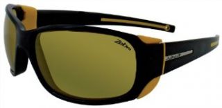 Julbo Montebianco Mountain Sunglasses, Zebra Lens, Matt Black/Yellow Sports & Outdoors