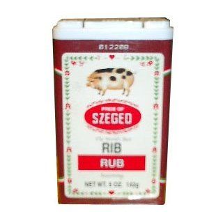 Rib Rub Seasoning (szeged) 5oz (142g)  Grocery & Gourmet Food
