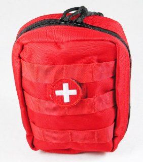 Tactical Trauma Kit #1   FA142R   Elite First Aid   55 items   Responder Red  Camping First Aid Kits  Sports & Outdoors