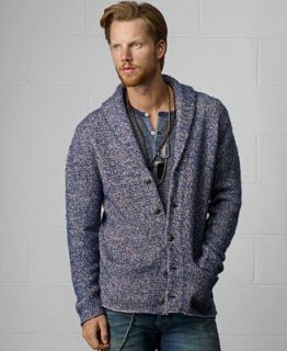 Denim & Supply Ralph Lauren Shawl Collar Linen Blend Cardigan   Sweaters   Men