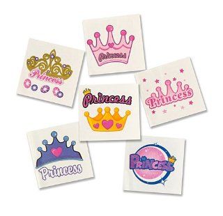 Princess Party Tattoos   144 per unit Toys & Games