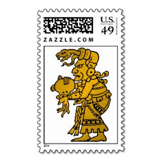 Mayan God of the North Star Stamps