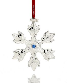 Waterford 2013 Annual Snowflake Christmas Ornament   Holiday Lane