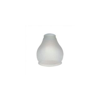 Frosted Ribbed Convex Accessory Glass Shade