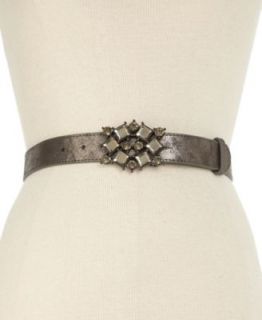 Lauren Ralph Lauren Nylon Double Ring Pullback Belt   Handbags & Accessories