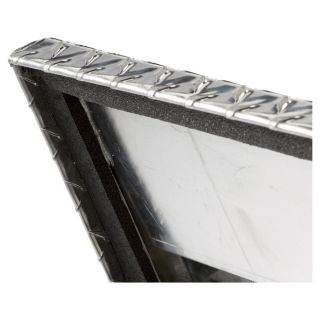 Aluminum Rail Top Truck Box — Diamond Plate, 72in.L x 12in.W x 22 1/2in.H  Rail Top Boxes