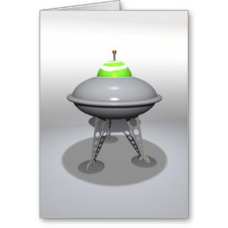 Toy UFO Card