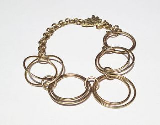 brass ring bracelet by exclusive roots