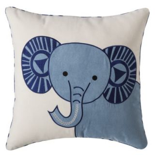 Mudhut™ Xavier Elephant Pillow   18x18