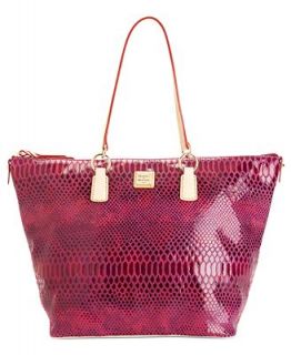 Dooney & Bourke Handbag, Python Embossed O Ring Shopper   Handbags & Accessories