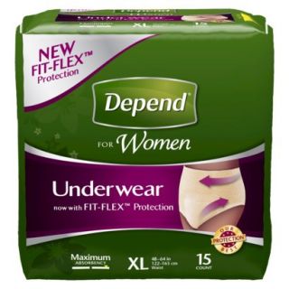 Depend® for Women Maximum Absorbency XL Unde