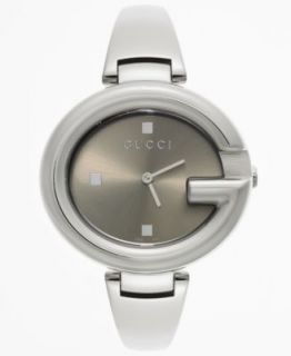 Gucci Watch, Womens Swiss U Play Stainless Steel Bangle Bracelet 27mm YA129506   Watches   Jewelry & Watches