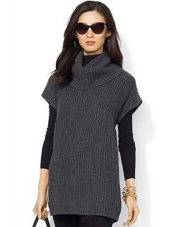 Lauren Ralph Lauren Sweater, Dolman Sleeve Oversized Turtleneck   Sweaters   Women